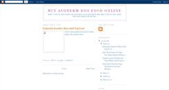 Desktop Screenshot of buy-avoderm-dog-food-online.blogspot.com