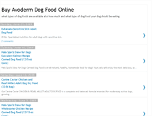 Tablet Screenshot of buy-avoderm-dog-food-online.blogspot.com