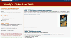 Desktop Screenshot of 2010bookblog.blogspot.com