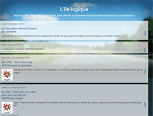 Tablet Screenshot of ile-logique.blogspot.com