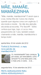 Mobile Screenshot of maemamaemamaezinha.blogspot.com