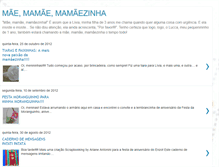 Tablet Screenshot of maemamaemamaezinha.blogspot.com