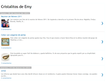 Tablet Screenshot of cristalitosdeemy.blogspot.com