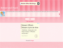 Tablet Screenshot of bowser-and-peach.blogspot.com