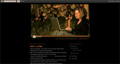 Desktop Screenshot of le-blog-de-marie-uroulat.blogspot.com