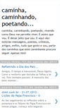 Mobile Screenshot of caminhapoetando.blogspot.com