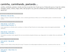 Tablet Screenshot of caminhapoetando.blogspot.com