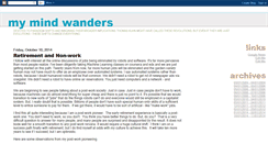 Desktop Screenshot of mymindwanders.blogspot.com