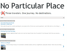Tablet Screenshot of noparticularplace.blogspot.com