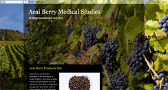 Desktop Screenshot of acaiberrymedicalstudies.blogspot.com