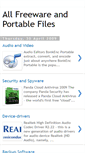 Mobile Screenshot of freewareandportablefiles.blogspot.com