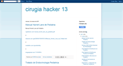 Desktop Screenshot of cirugiahacker13.blogspot.com