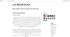 Desktop Screenshot of iamreggieblack.blogspot.com