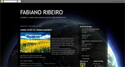 Desktop Screenshot of missionariofabianoribeiro.blogspot.com