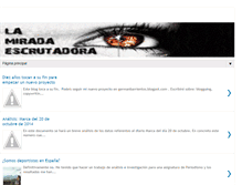 Tablet Screenshot of lamiradaescrutadora.blogspot.com