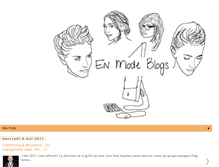 Tablet Screenshot of enmodeblogsmodspeparis.blogspot.com