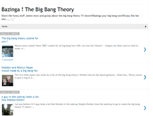 Tablet Screenshot of bazingabigbangtheory.blogspot.com