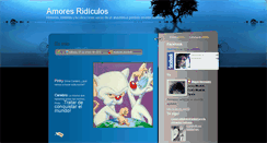 Desktop Screenshot of amores-ridiculos.blogspot.com