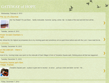 Tablet Screenshot of gatewayofhope.blogspot.com