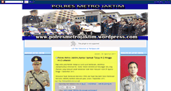 Desktop Screenshot of polresmetrojaktim.blogspot.com