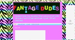 Desktop Screenshot of fantagedudez.blogspot.com