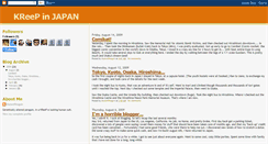Desktop Screenshot of kreepinjapan.blogspot.com