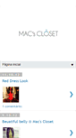 Mobile Screenshot of macscloset.blogspot.com
