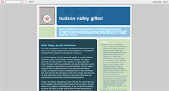 Desktop Screenshot of hudsonvalleygifted.blogspot.com