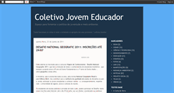 Desktop Screenshot of coletivojovemeducador.blogspot.com