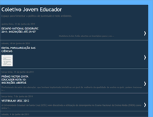 Tablet Screenshot of coletivojovemeducador.blogspot.com