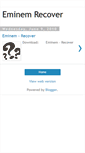 Mobile Screenshot of eminemrecover.blogspot.com