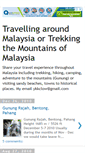 Mobile Screenshot of malaysiatrekking.blogspot.com