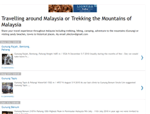 Tablet Screenshot of malaysiatrekking.blogspot.com