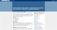 Desktop Screenshot of ciclismo-chiapas.blogspot.com