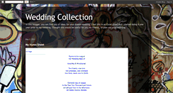 Desktop Screenshot of myweddingcollection.blogspot.com