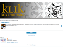 Tablet Screenshot of klikmore.blogspot.com