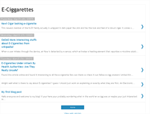Tablet Screenshot of amazingeciggs.blogspot.com