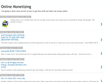 Tablet Screenshot of onlinemonetizeing.blogspot.com