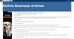 Desktop Screenshot of good-online-business-articles.blogspot.com