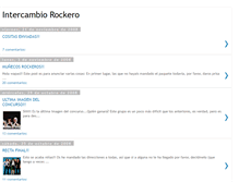 Tablet Screenshot of intercambiorockero.blogspot.com