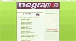 Desktop Screenshot of negramarotesti.blogspot.com
