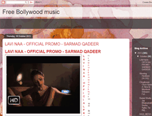 Tablet Screenshot of bollywood-free.blogspot.com