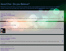 Tablet Screenshot of 4evercher.blogspot.com