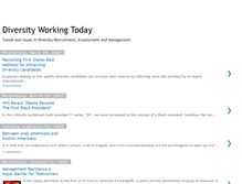 Tablet Screenshot of diversityworkingtoday.blogspot.com