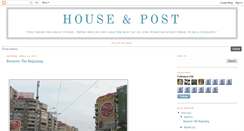 Desktop Screenshot of houseandpost.blogspot.com