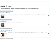 Tablet Screenshot of houseandpost.blogspot.com