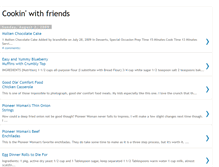 Tablet Screenshot of cookinwithfriends.blogspot.com