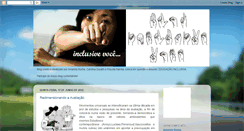 Desktop Screenshot of inclusivevoce.blogspot.com