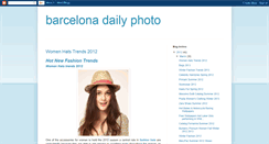 Desktop Screenshot of barcelonadailyphoto.blogspot.com