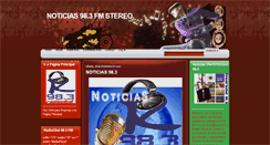 Desktop Screenshot of noticias983fm.blogspot.com